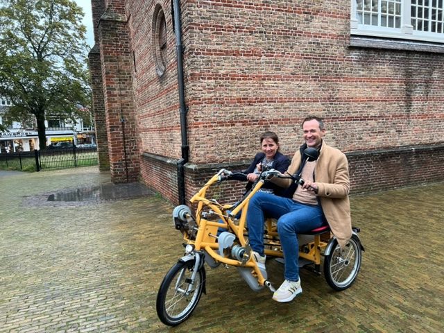 Duofietsen in Voorburg officieel van start