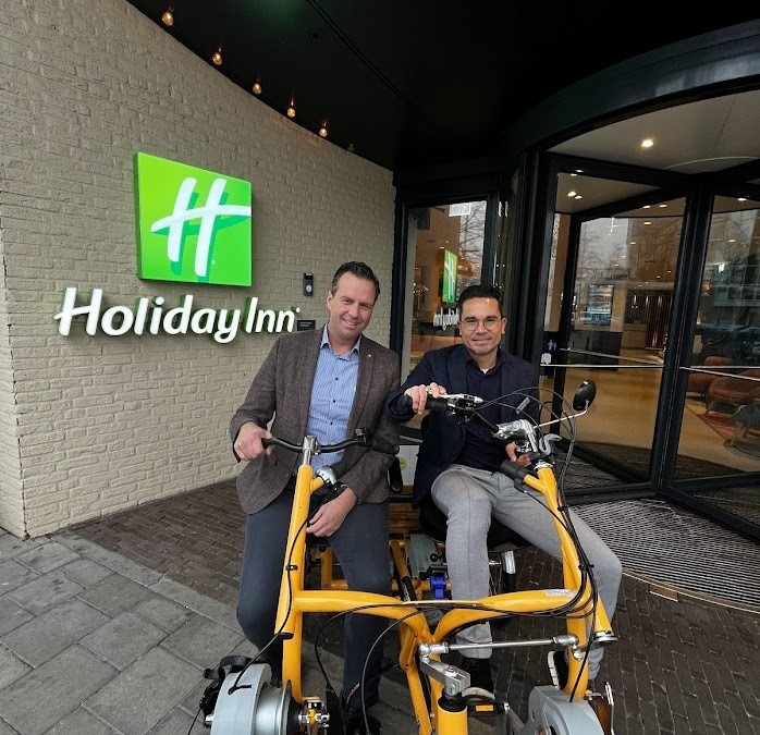 Stichting Duofiets Voorburg vindt onderdak bij Holiday-Inn The Hague -Voorburg.